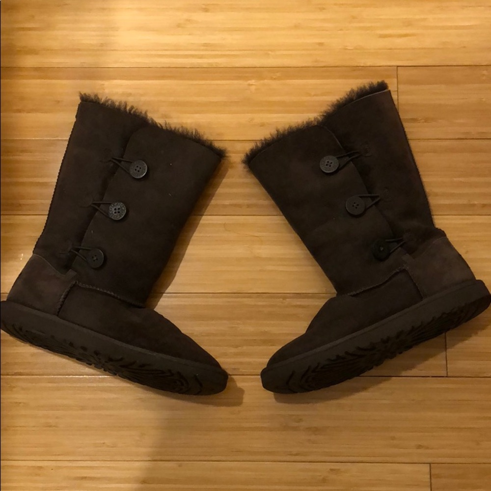 Brown Bailey Button Tall Uggs! - image 1